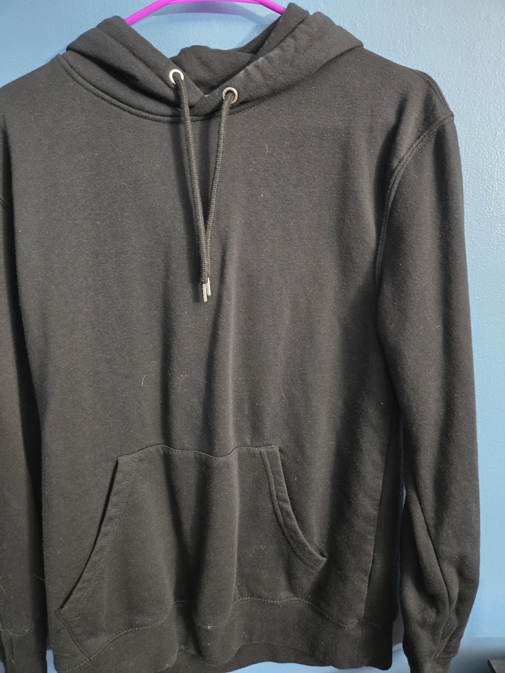 Black Pullover Hoodie